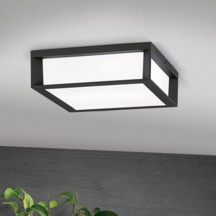 Vanjska svjetiljka HENRY 2xE27/15W/230V 26x26 cm IP44 antracit