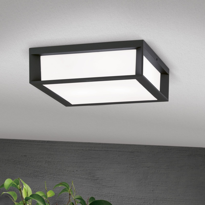 Vanjska svjetiljka HENRY 2xE27/15W/230V 26x26 cm IP44 antracit