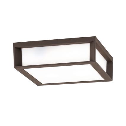 Vanjska svjetiljka HENRY 2xE27/15W/230V IP44 smeđa