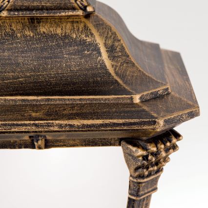 Vanjska viseća svjetiljka AIKO 1xE27/60W/230V IP23 bronza/patina