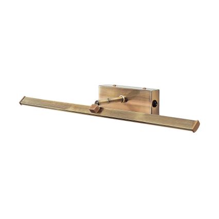 LED Svjetiljka za slike PUBLIO LED/10W/230V 50 cm zlatna/patina