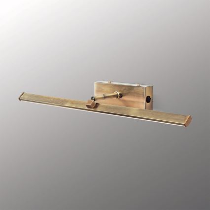 LED Svjetiljka za slike PUBLIO LED/10W/230V 50 cm zlatna/patina