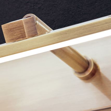 LED Svjetiljka za slike PUBLIO LED/15W/230V 75 cm zlatna/patina