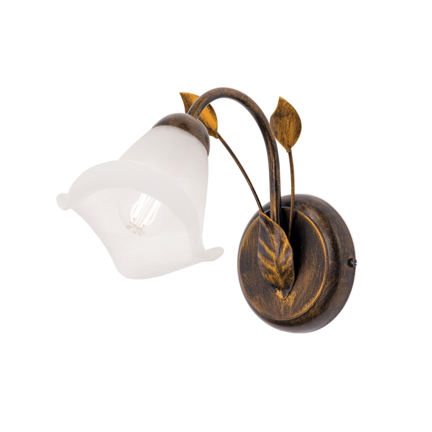 Zidna lampa SISI 1xE14/40W/230V bronca/patina