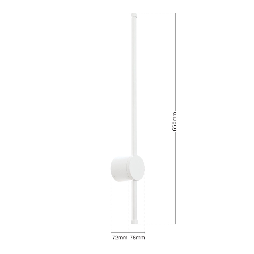 LED Rasvjeta za ogledalo u kupaonici FERDINAND LED/12W/230V IP54 bijela