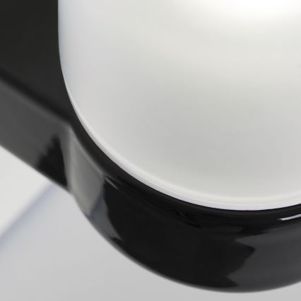 Zidna svjetiljka OSTIA 1xE27/40W/230V crna