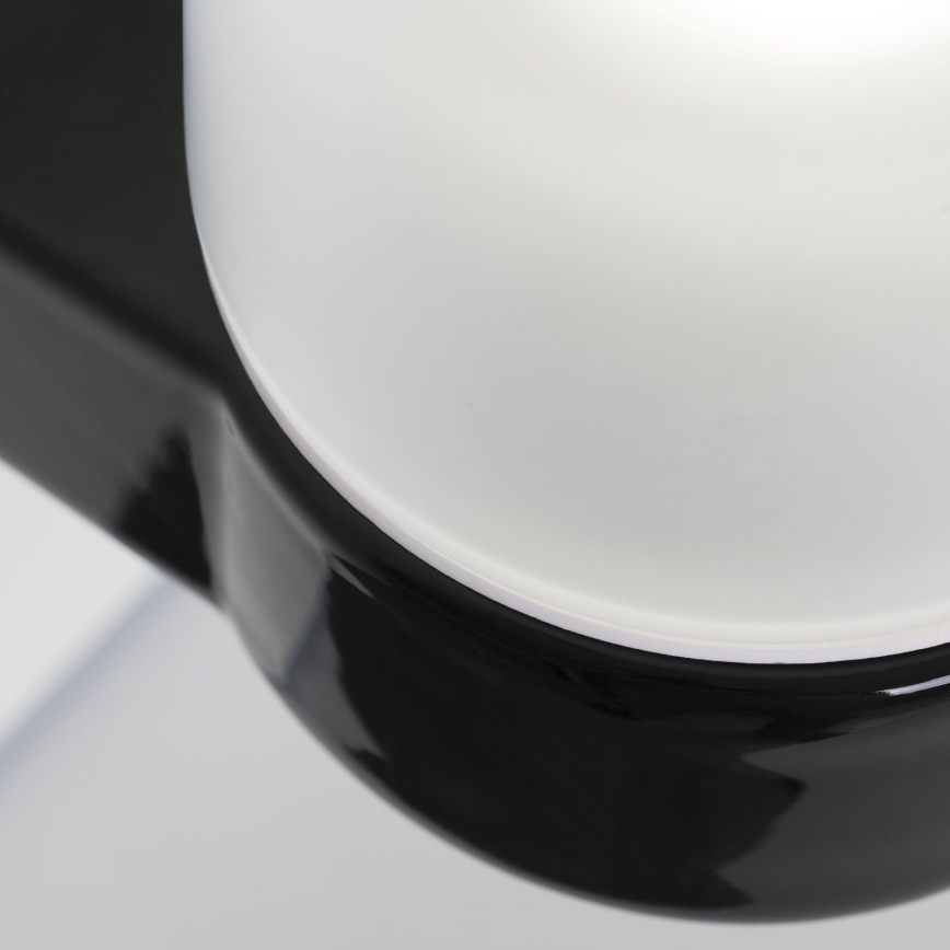 Zidna svjetiljka OSTIA 1xE27/40W/230V crna