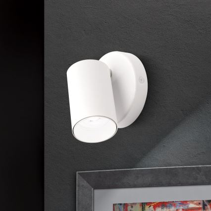 Zidna spot svjetiljka SEAN 1xGU10/13W/230V bijela