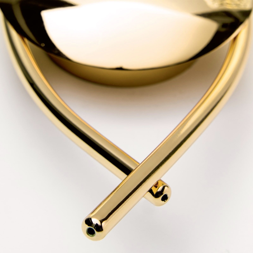 Zidna svjetiljka CARLA 2xG9/28W/230V zlatna