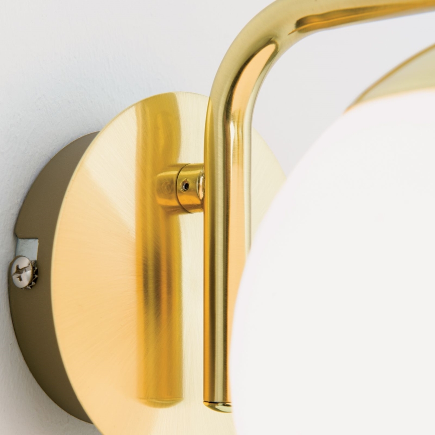 Zidna svjetiljka MADIS 1xE14/40W/230V zlatna