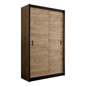 Ormar s kliznim vratima SAPHIRA 150x215 cm hrast craft