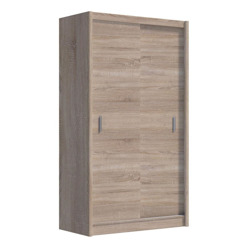 Ormar s kliznim vratima SAPHIRA 150x215 cm hrast sonoma