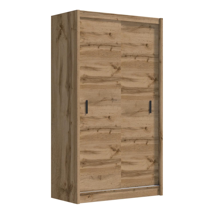 Ormar s kliznim vratima SAPHIRA 150x215 cm hrast wotan