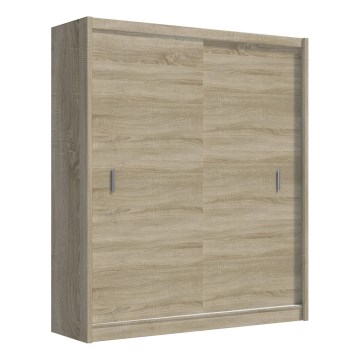 Ormar s kliznim vratima SAPHIRA 203x215 cm hrast sonoma