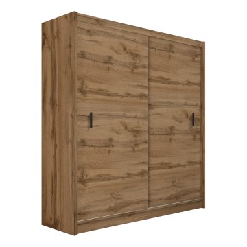 Ormar s kliznim vratima SAPHIRA 203x215 cm hrast wotan