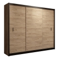 Ormar s kliznim vratima SAPHIRA 250x215 cm hrast craft