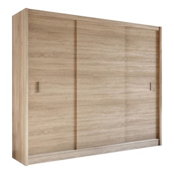 Ormar s kliznim vratima SAPHIRA 250x215 cm hrast sonoma