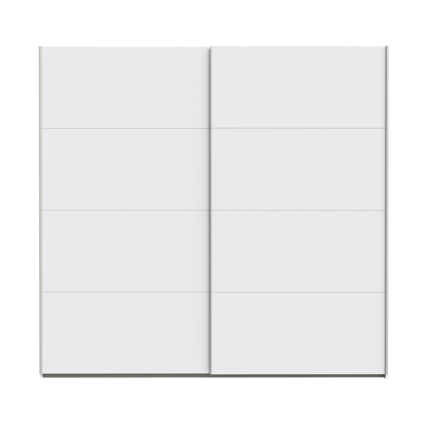 Ormar s ogledalom KARO 220x210 cm bijeli