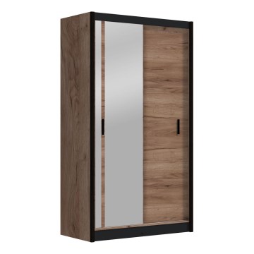 Ormar s ogledalom SABRINA 120x215 cm hrast craft