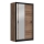 Ormar s ogledalom SABRINA 120x215 cm hrast craft