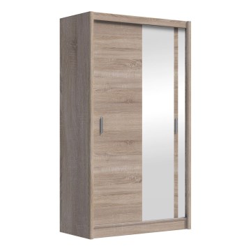 Ormar s ogledalom SABRINA 120x215 cm hrast sonoma