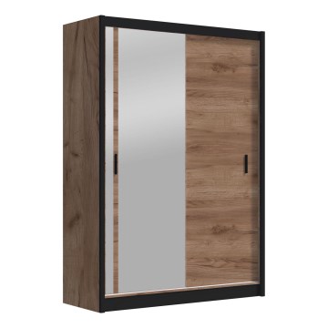 Ormar s ogledalom SABRINA 150x215 cm hrast craft