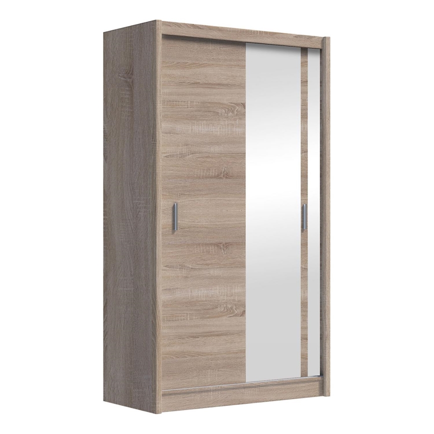 Ormar s ogledalom SABRINA 150x215 cm hrast sonoma