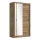 Ormar s ogledalom SABRINA 150x215 cm hrast woltan