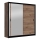 Ormar s ogledalom SABRINA 180x215 cm hrast craft
