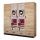 Ormar s ogledalom SANNA 200x215 cm hrast craft
