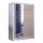 Ormar s ogledalom SANTINO 150x215 cm bijela/hrast craft