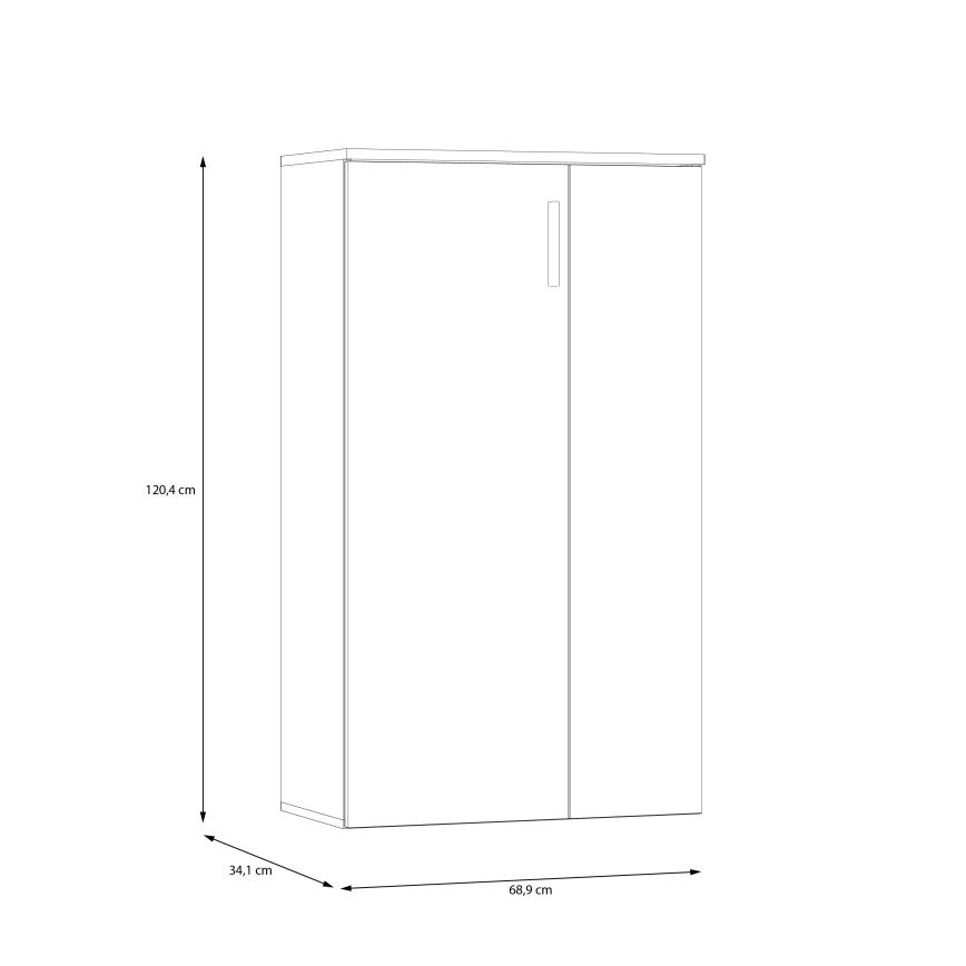 Ormar za cipele ETON hrast artisan
