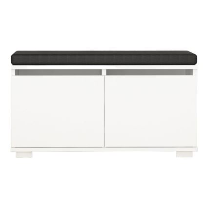 Ormarić za cipele DRAGO 42x80 cm bijela/crna