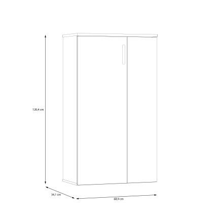 Ormarić za cipele ETON hrast artisan