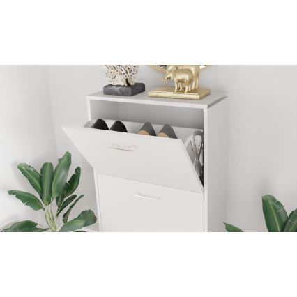 Ormarić za cipele PIGO 60x109x25 cm bijeli