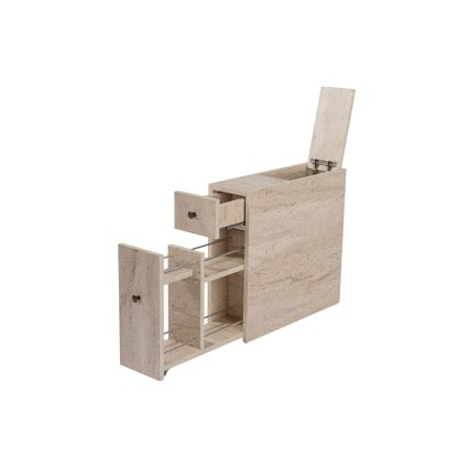 Ormarić za kupaonicu MELODY dekor mramora bež