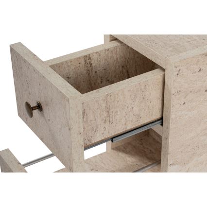 Ormarić za kupaonicu MELODY dekor mramora bež