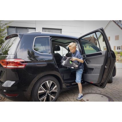 OSANN - Povišeno sjedalo za auto LUX Isofix i-Size 126-150 cm Universe Siva