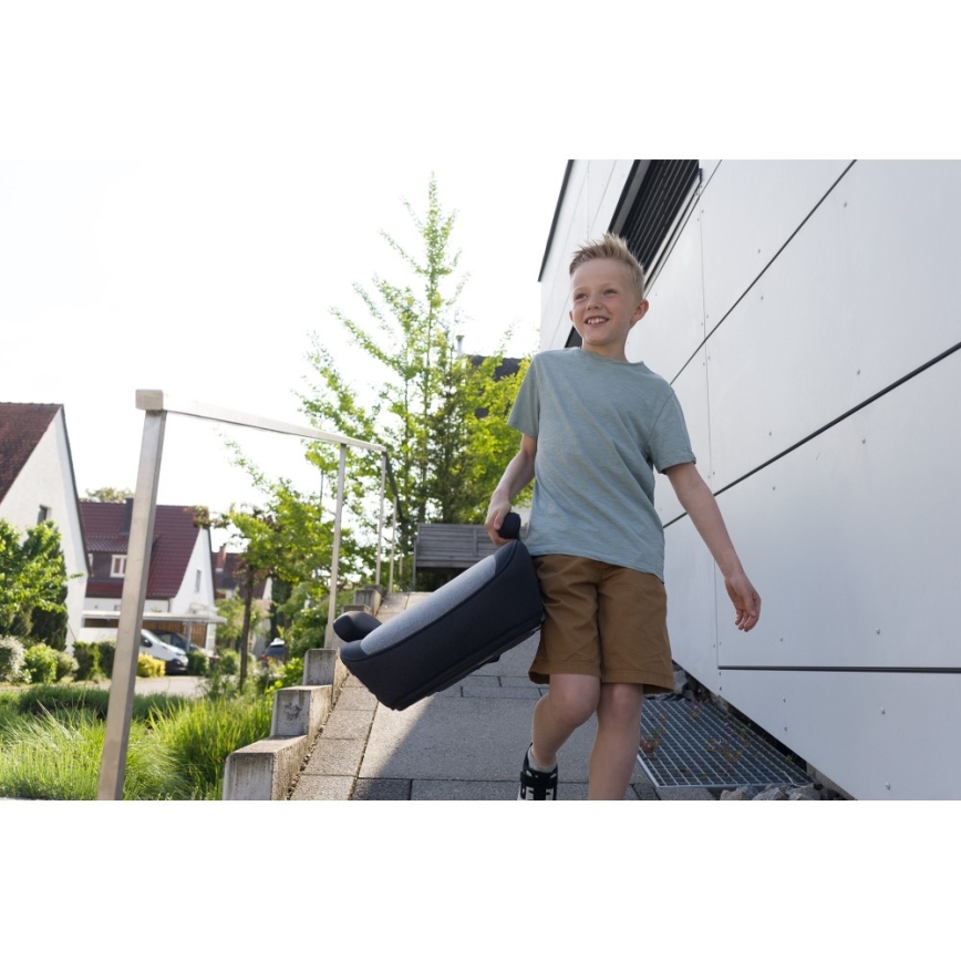 OSANN - Povišeno sjedalo za auto LUX Isofix i-Size 126-150 cm Universe Siva