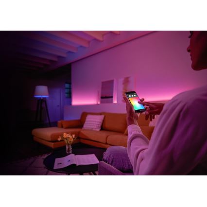 Početni paket Philips Hue WHITE AND COLOR AMBIANCE 2x E27/9W/230V 2000-6500K + Hue Bridge