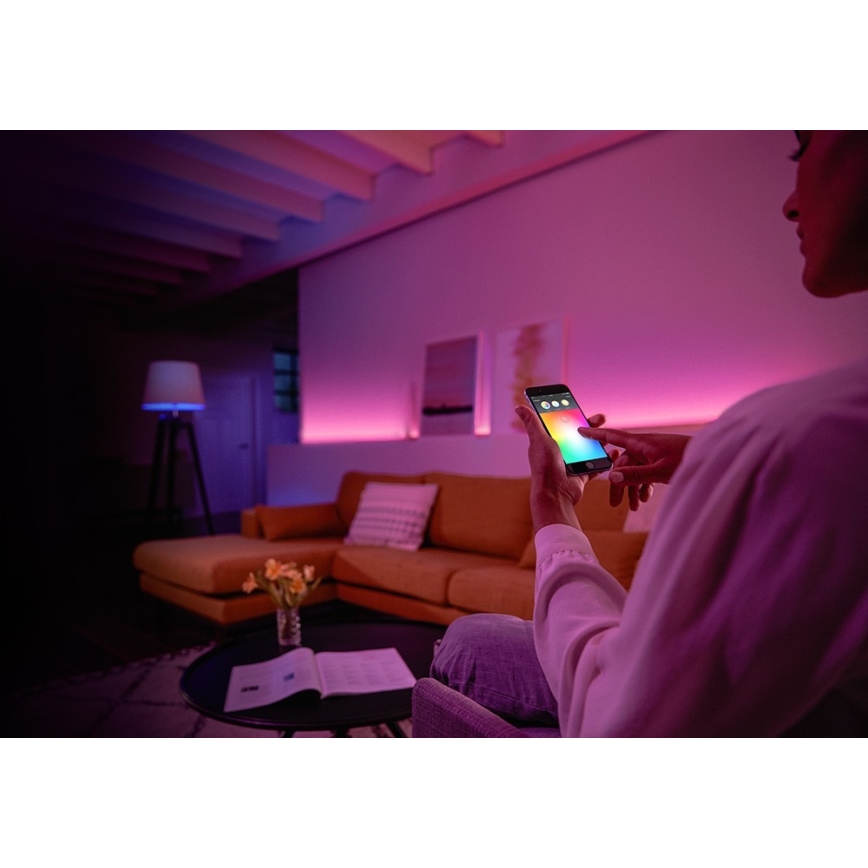 Početni paket Philips Hue WHITE AND COLOR AMBIANCE 2x E27/9W/230V 2000-6500K + Hue Bridge