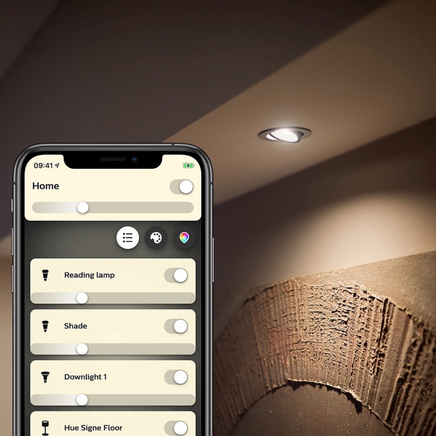 Početni paket Philips Hue WHITE AND COLOR AMBIANCE 2x E27/9W/230V 2000-6500K + Hue Bridge