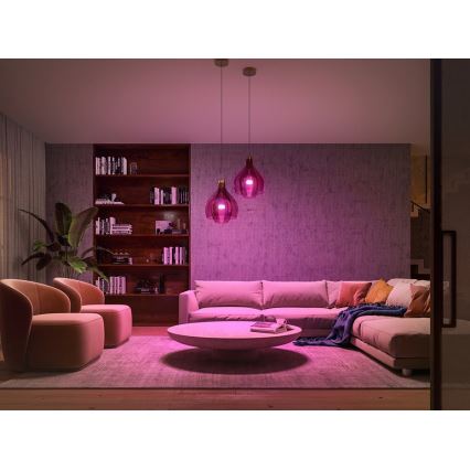 Osnovni set Philips Hue WHITE AND COLOR AMBIANCE 3xE27/9W/230V 2000-6500K + uređaj za povezivanje