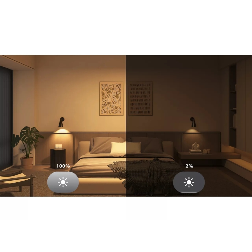 Početni paket Philips Hue WHITE AND COLOR AMBIANCE 3xGU10/4,2W 2000-6500K + Hue bridge i dimmer prekidač