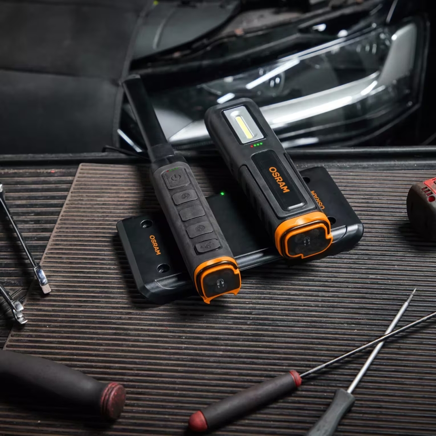 Osram - Bežični magnetski punjač LEDINSPECT DUAL CHARGE PAD 5V