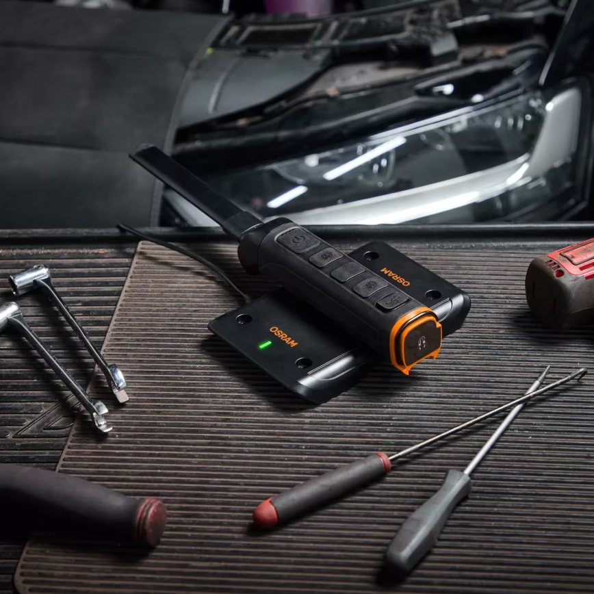 Osram - Bežični magnetski punjač LEDINSPECT DUAL CHARGE PAD 5V