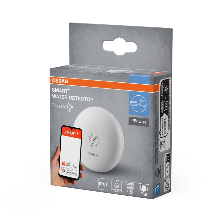 Osram - Detektor curenja vode SMART+ 3V Wi-Fi IP67 1400 mAh