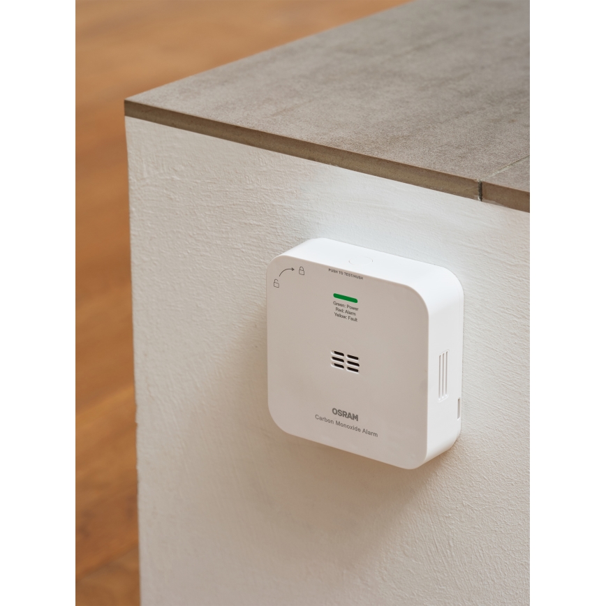Osram - Detektor ugljičnog monoksida SMART+ 2xAA Wi-Fi