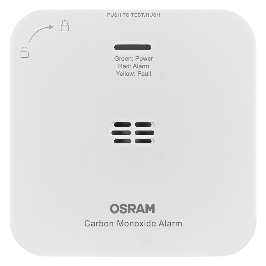 Osram - Detektor ugljičnog monoksida SMART+ 2xAA Wi-Fi