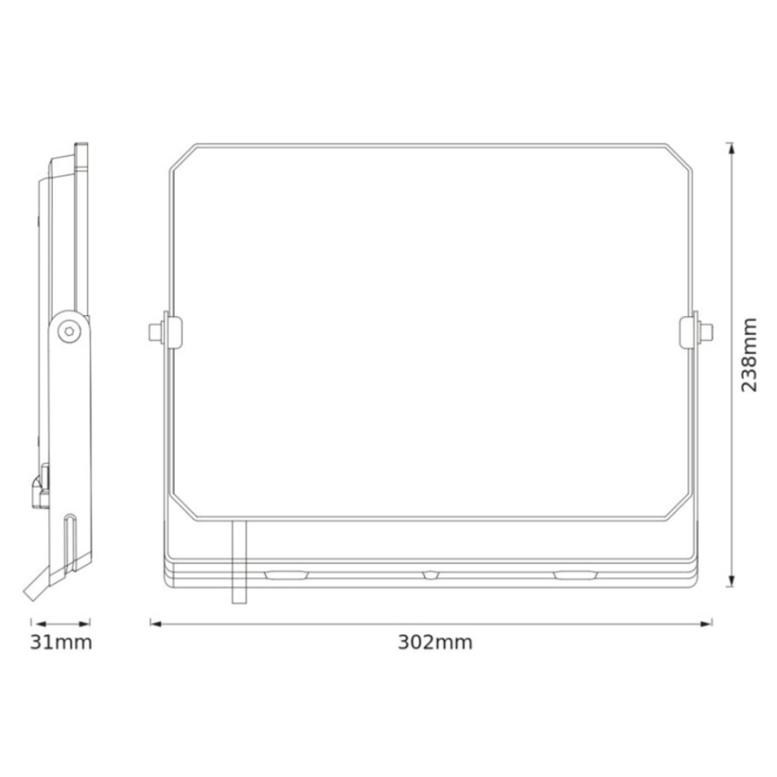 Osram - FLOODLIGHT LED reflektor, 100 W, 230 V, 4000 K, IP65